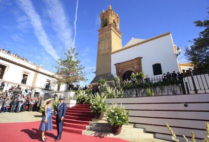 El torero Francisco Rivera Ordóñez y Lourdes Montes.