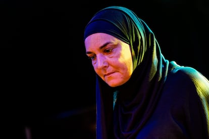 Sinead O'Connor, en un concierto en Parma, Italia, en enero de 2020.