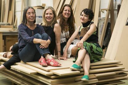 Carmen Pigem, Martha Thorne, Benedetta Tagliabue e Izaskun Chinchilla. 