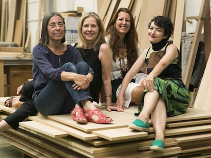 Carmen Pigem, Martha Thorne, Benedetta Tagliabue e Izaskun Chinchilla. 