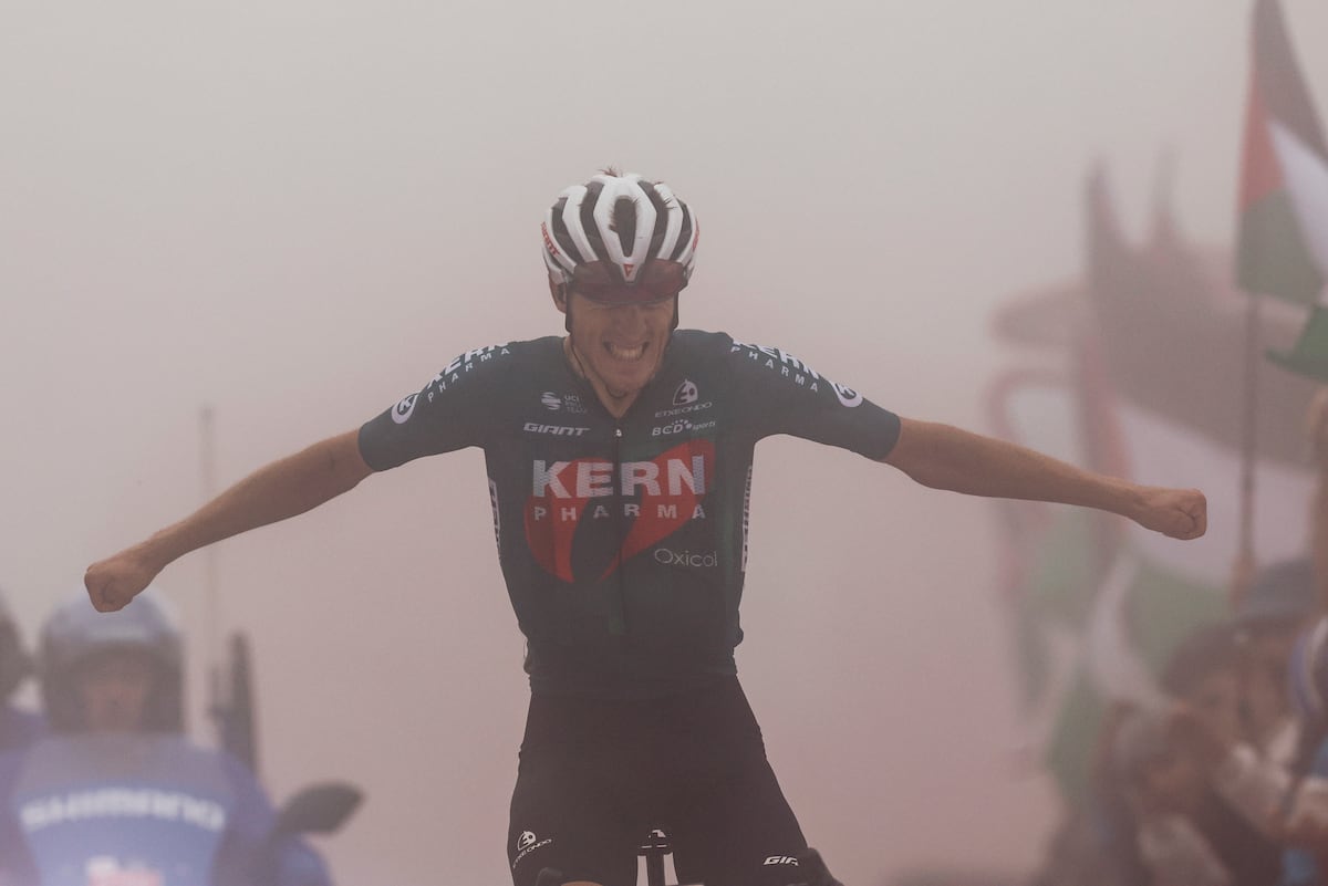 La Vuelta a España excluye de su próxima edición al Kern Pharma, gran protagonista en 2024 con las victorias de Castrillo y Berrade
