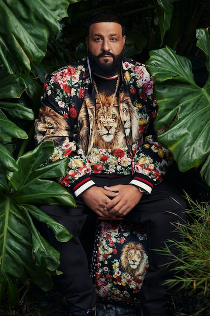 El león, un símbolo de Dj Khaled desde hace años, está presente en la colección que ahora firma junto a Dolce&Gabbana