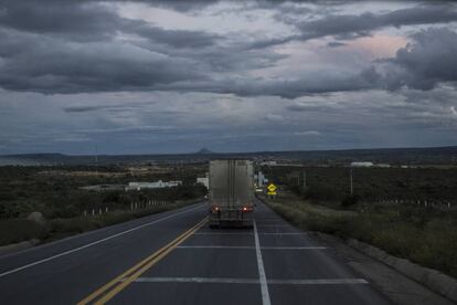 Carretera de Gómez Palacio, Durango.