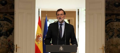 Mariano Rajoy, presidente del Gobierno español.