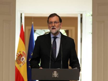 Mariano Rajoy, presidente del Gobierno espa&ntilde;ol.  