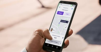 Aplicación de Envíos, de Cabify.