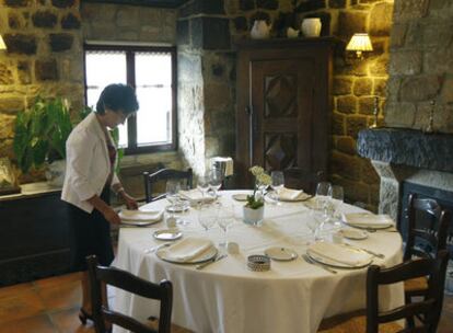 Comedor del restaurante Boroa