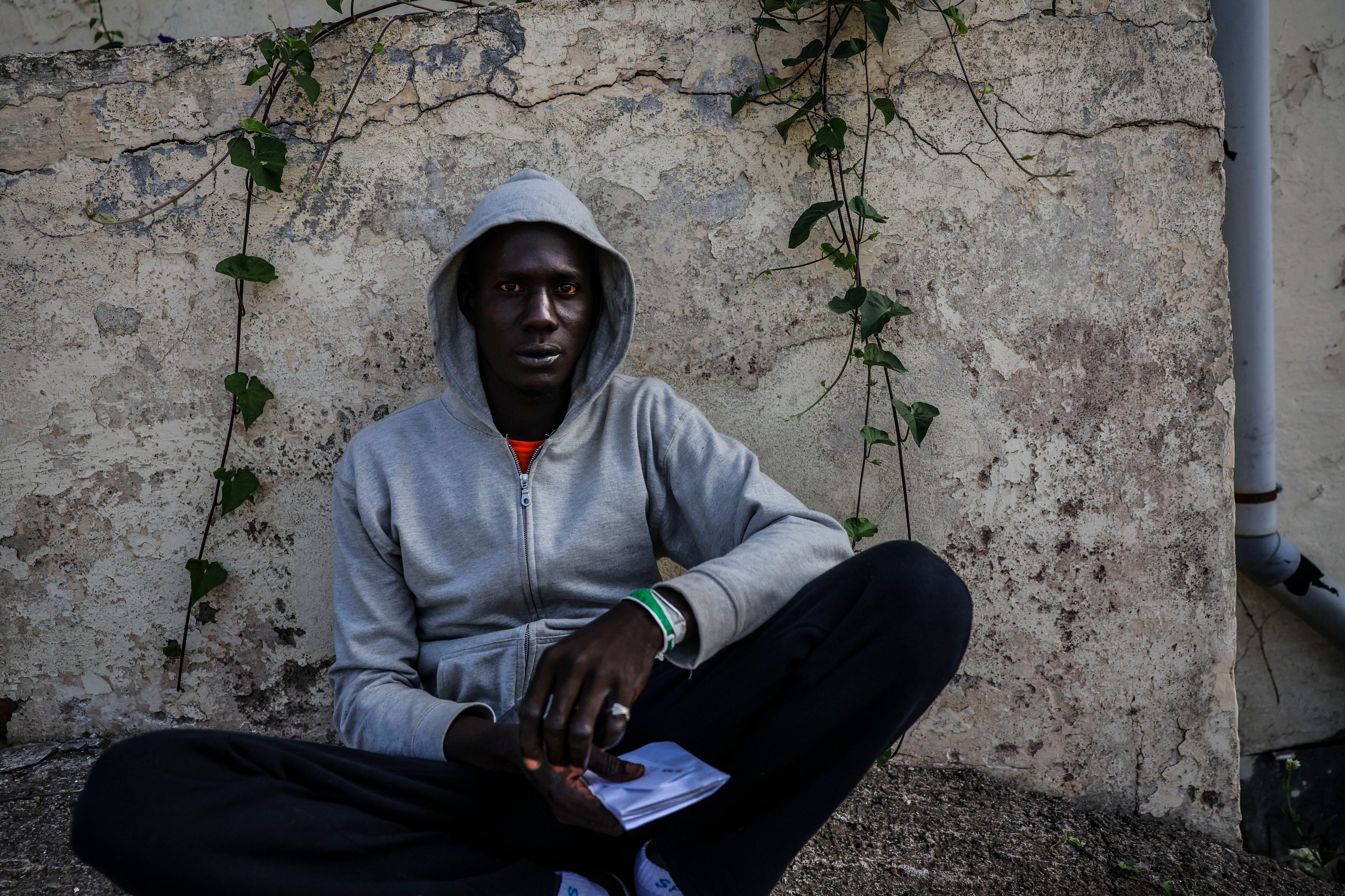 Maguette Cisse, pescador senegalés, llegó el 30 de septiembre a El Hierro.