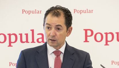 Francisco Gómez, consejero delegado del Banco Popular.