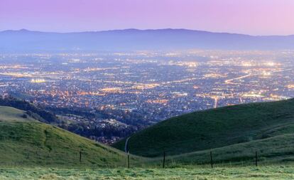 Vista de Silicon Valley, en el condado de Santa Clara (California). 