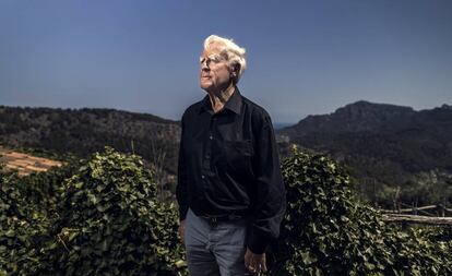 John le Carre, en Deia (Mallorca) en agosto de 2019.