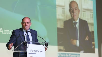 Lorenzo Amor, presidente de ATA, el 21 de abril en Cádiz.