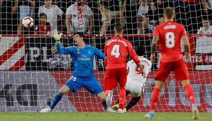 Ben Yedder marca el tercer gol para el Sevilla