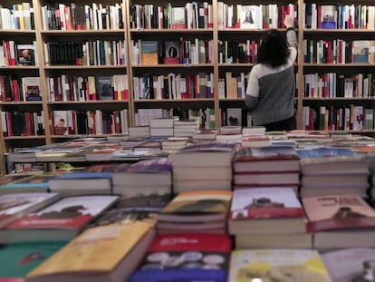 La librería Cervantes y Compañía, en el número 27 de la calle del Pez, el pasado día 21 de enero.