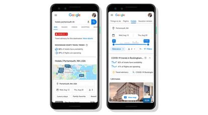 Google Travel Covid-19