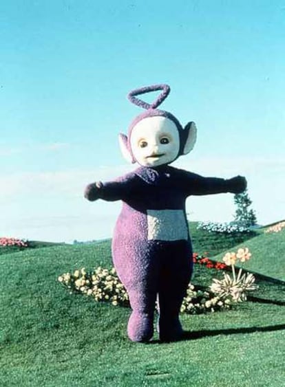 El <i>teletubby</i> Tinky-Winky.