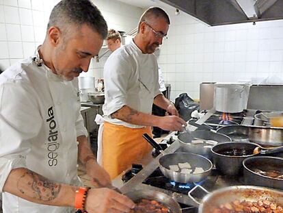 Sergi Arola, cocinero.