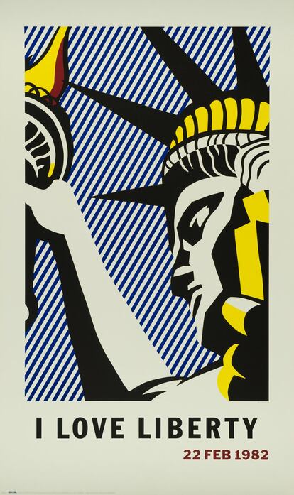 I Love Liberty Poster, 1982.