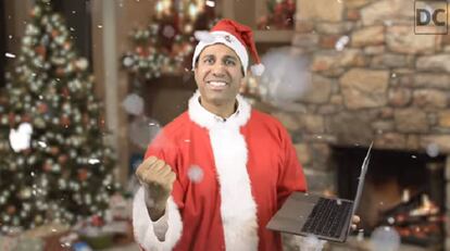 Imagem do vídeo de Ajit Pai