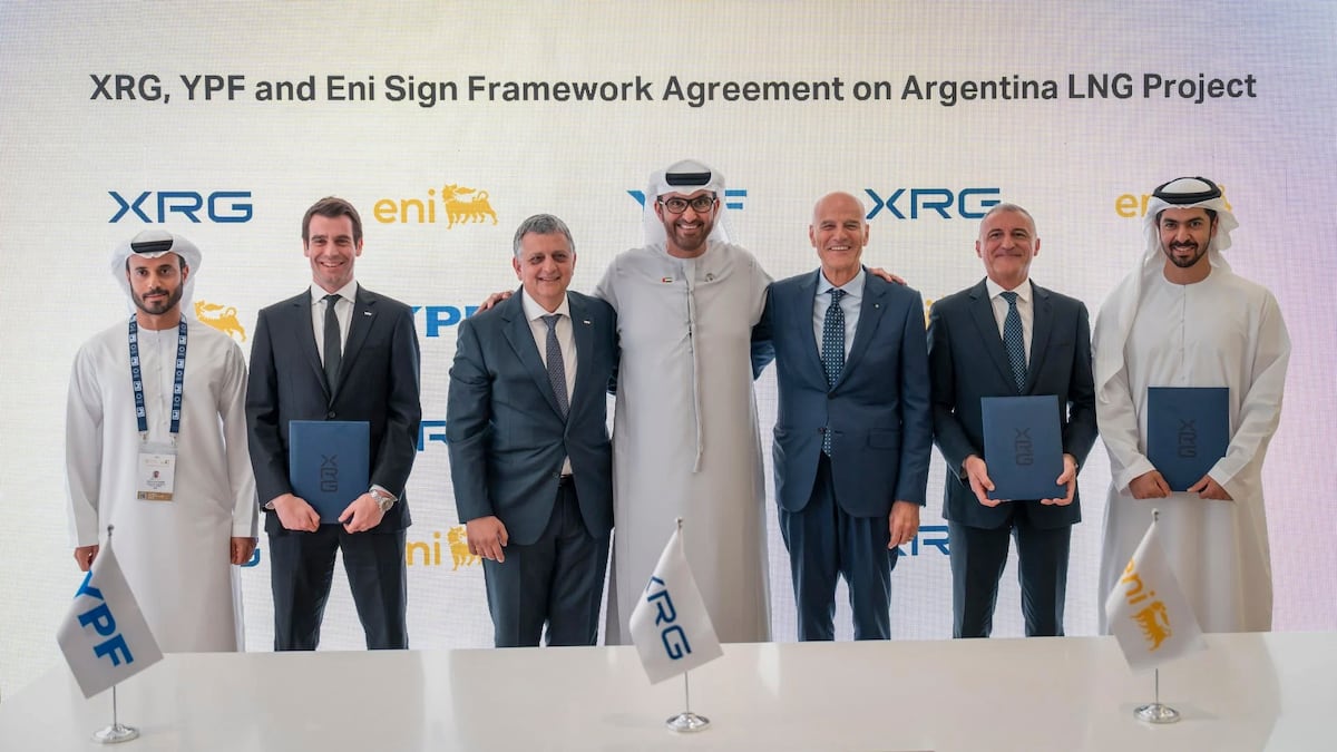 Eni and YPF Forge Alliance with ADNOC's XRG to Boost Argentina's LNG Ambitions