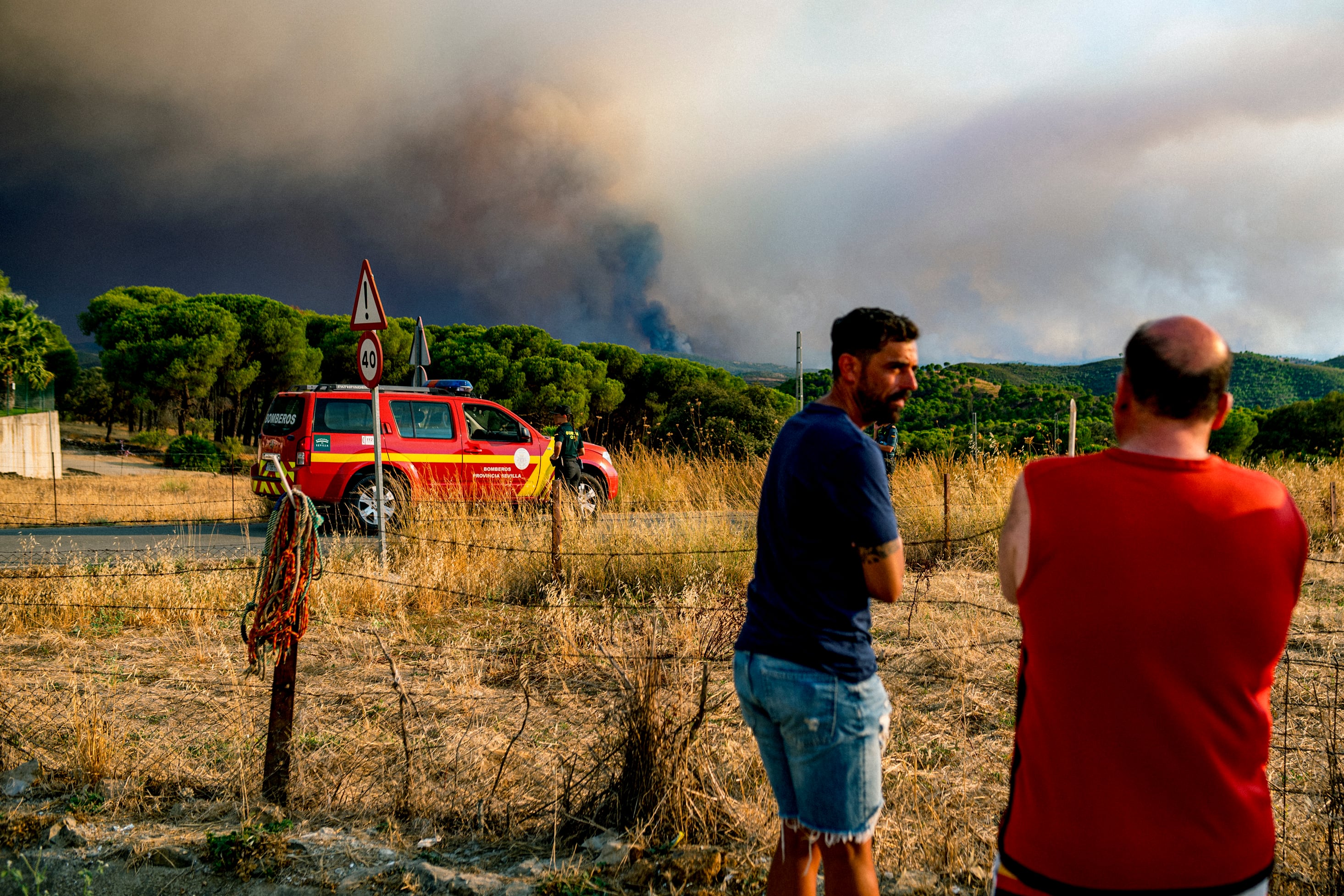 El incendio de Niebla (Huelva) supera ya las 20.000 hectáreas afectadas