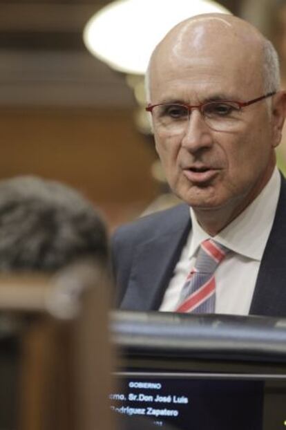 Duran Lleida, durante el debate.