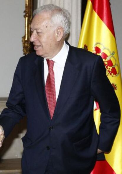 Foreign Minister Jos&eacute; Manuel Garc&iacute;a-Margallo.