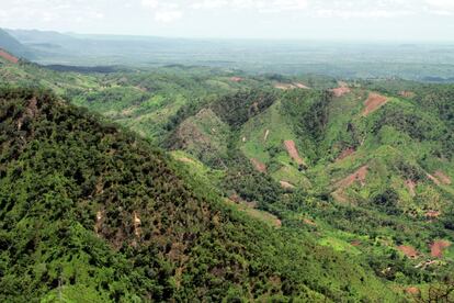 En la Meseta de Nyika, el Parque Nacional más extenso de Malaui, algunas pequeñas comunidades viven aisladas en los 1.800 Kilómetros cuadrados que comprenden su floresta. Sin acceso a servicios básicos ni comunicaciones por carretera, la población solo puede moverse a pie a través de las montañas. 