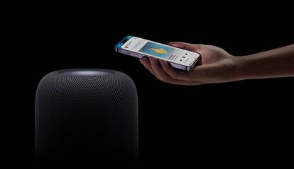 Uso de Apple HomePod 2 