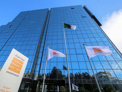 Sede de los cuarteles generales de Sonatrach, en Argel.