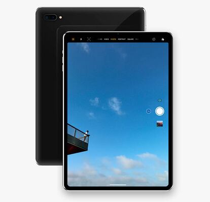 Así, con cámara dual y pantallas "sin bordes" podría ser el futuro iPad Pro