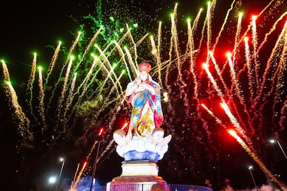 La imagen de Nuestra Señora de la Concepción en Río de Janeiro, en noviembre DE 2024.