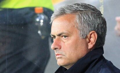 Jose Mourinho, entrenador del United.