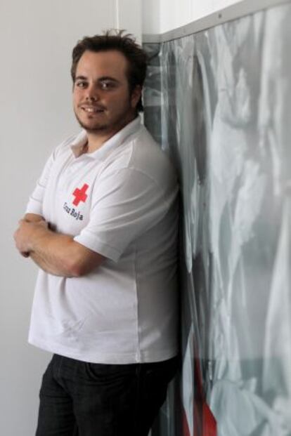 Ismael Lobatón es coordinador de la Asamblea de la Cruz Roja de Tarifa.