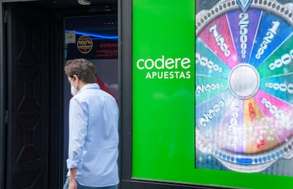 Un salón de apuestas de Codere.