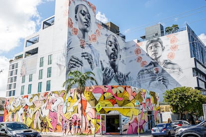 En Miami, la ciudad también es parte de la expresión artística de sus habitantes. 