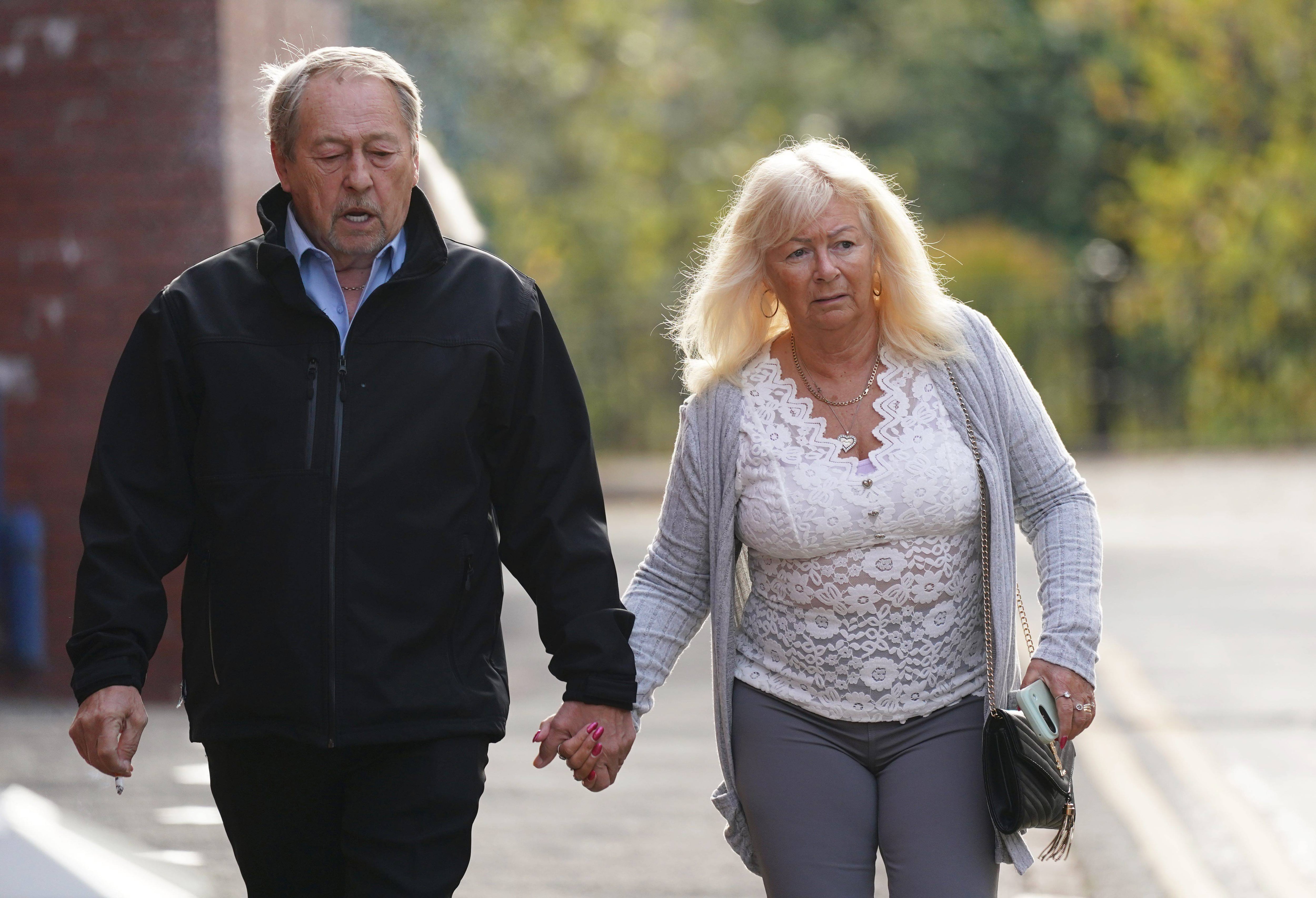 Karen Spragg, este martes a su llegada al tribunal de Leicester.