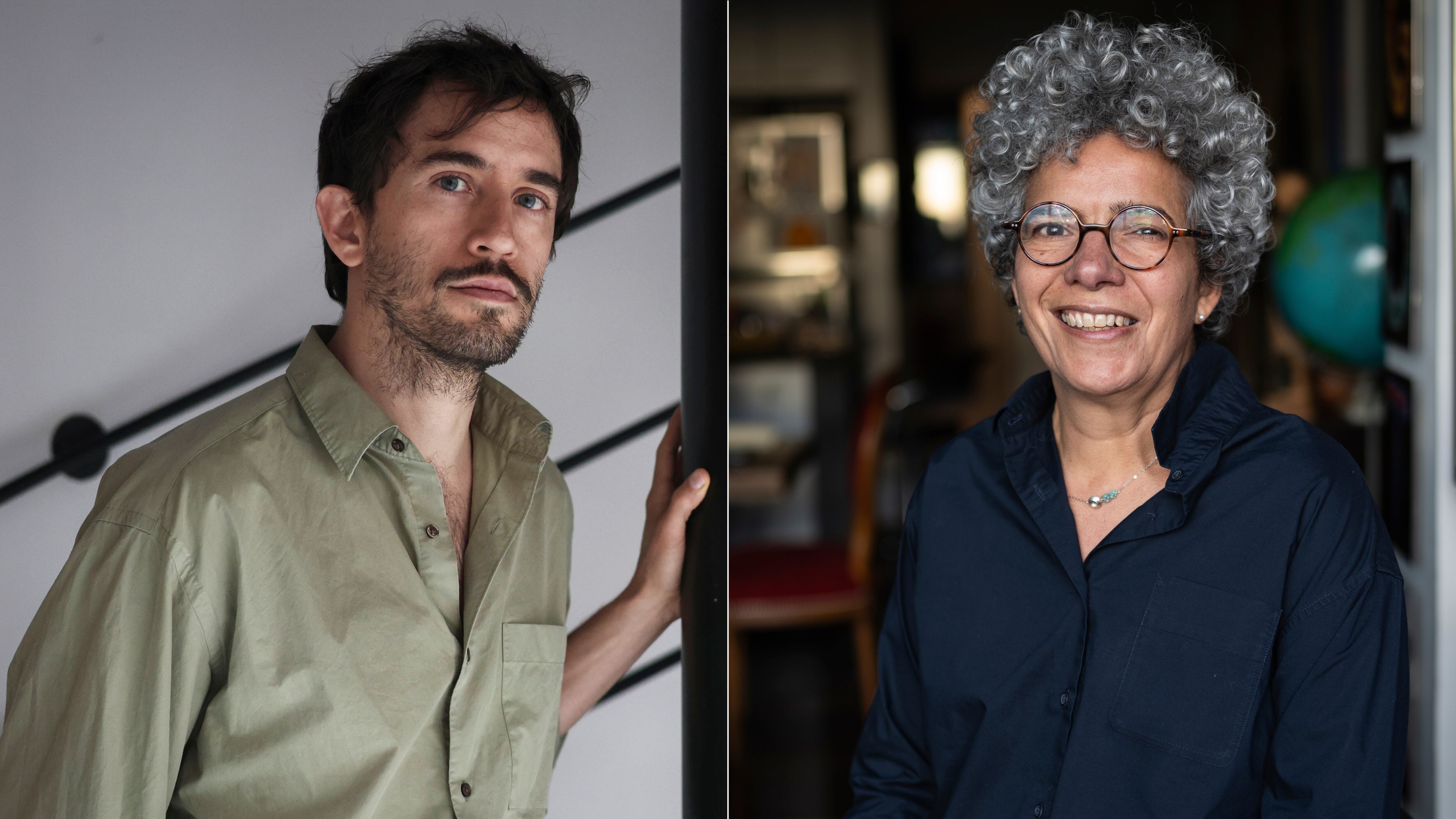 Daniel Saldaña, de México, y Sara Mestre, de Colombia.
