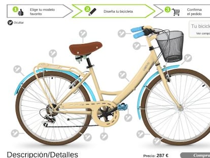Diseña tu propia bici