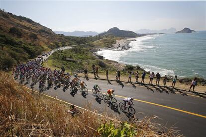 La competició de ciclisme en ruta.