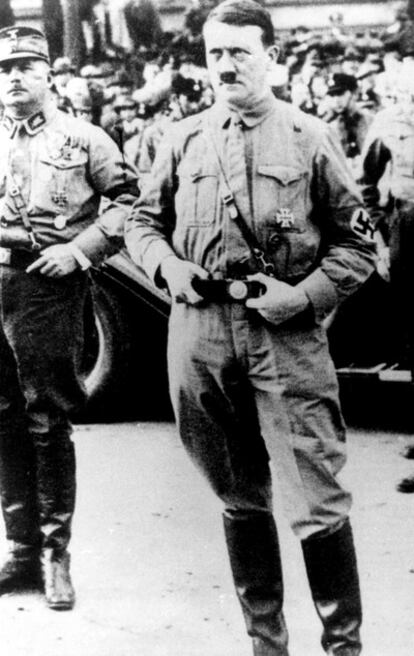 El dictador alemán Adolf Hitler.