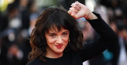 La actriz Asia Argento.