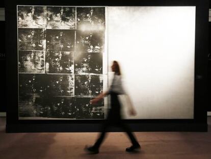 El cuadro de Warhol 'Accidente de coche en plata (Desastre Doble)'