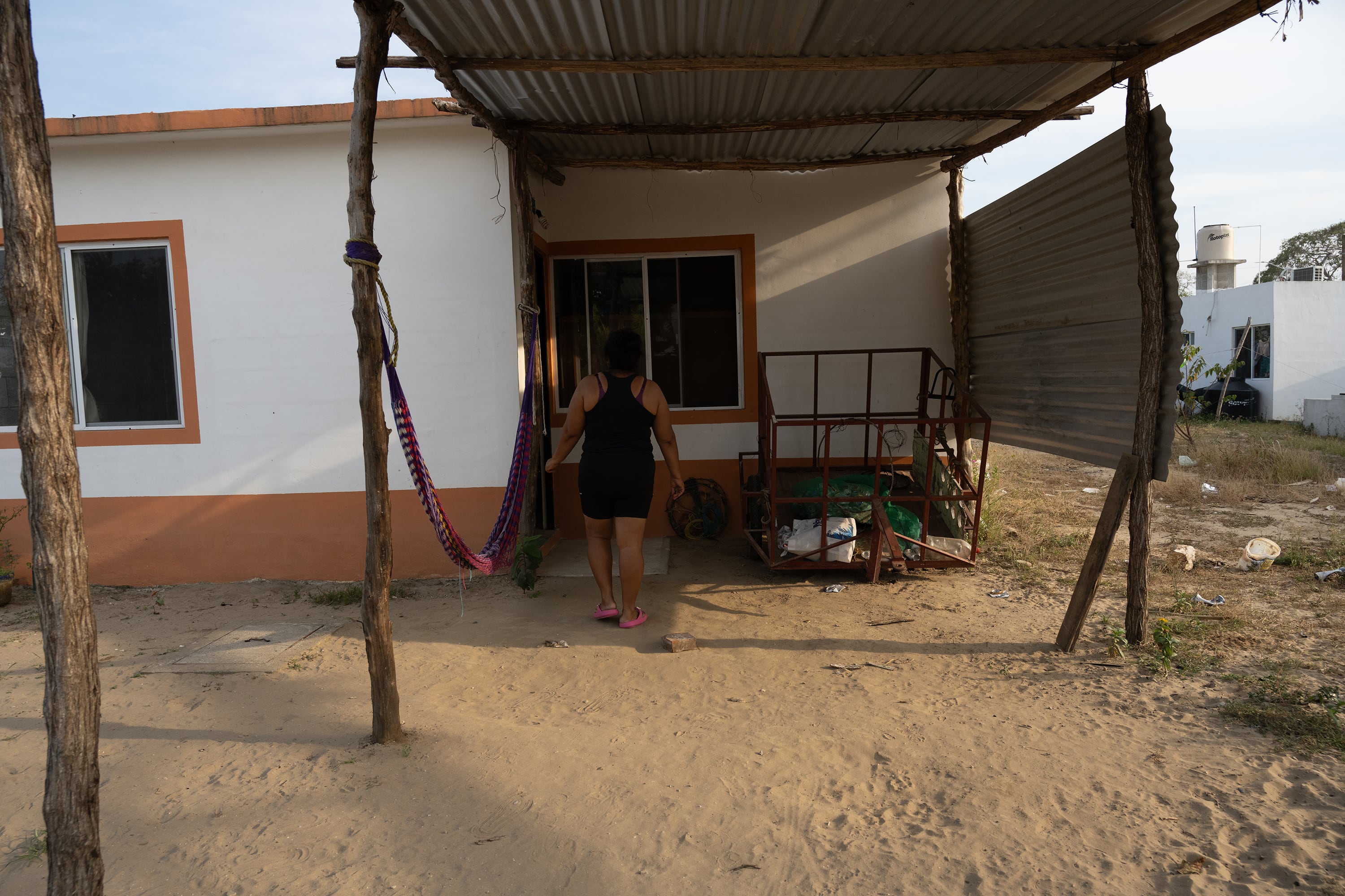 La nueva vida de los primeros desplazados climáticos de México