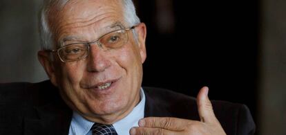 El ministro de Asuntos Exteriores, Josep Borrell.