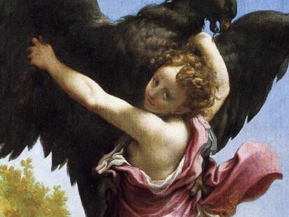 <i>El rapto de Ganímedes,</i> de Correggio, de la serie <i>Los amores de Zeus.</i>