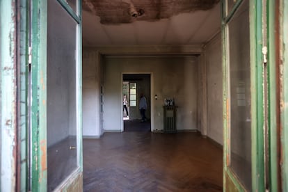 El salón de la casa de Vicente Aleixandre.