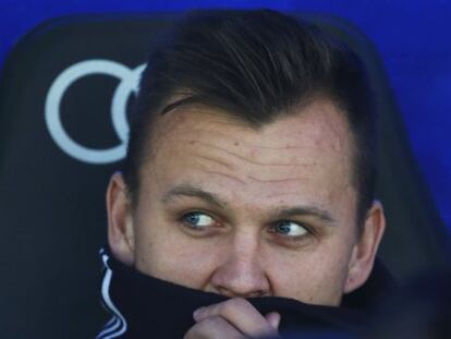 Cheryshev, en el partido contra el Getafe. 