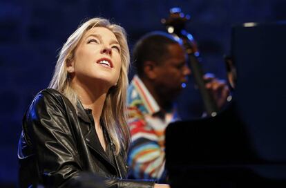 La cantante y pianista canadiense Diana Krall cierra la 51 edición del Festival de Jazz de San Sebastián.