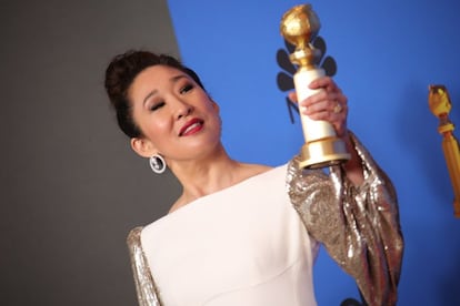 Sandra Oh, la actriz que ha interpretado durante diez años a la doctora Cristina Yang en la serie Anatomía de Grey. Una intérprete alabada por sus matices y también por el camino que ha abierto para normalizar la diversidad en el mundo del cine.